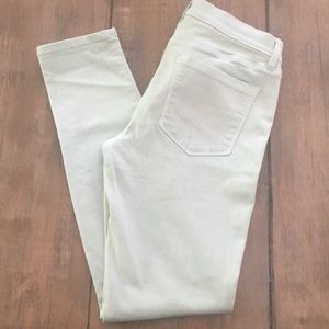 L O F T Modern Skinny Jean, Mint Green, 28/6
